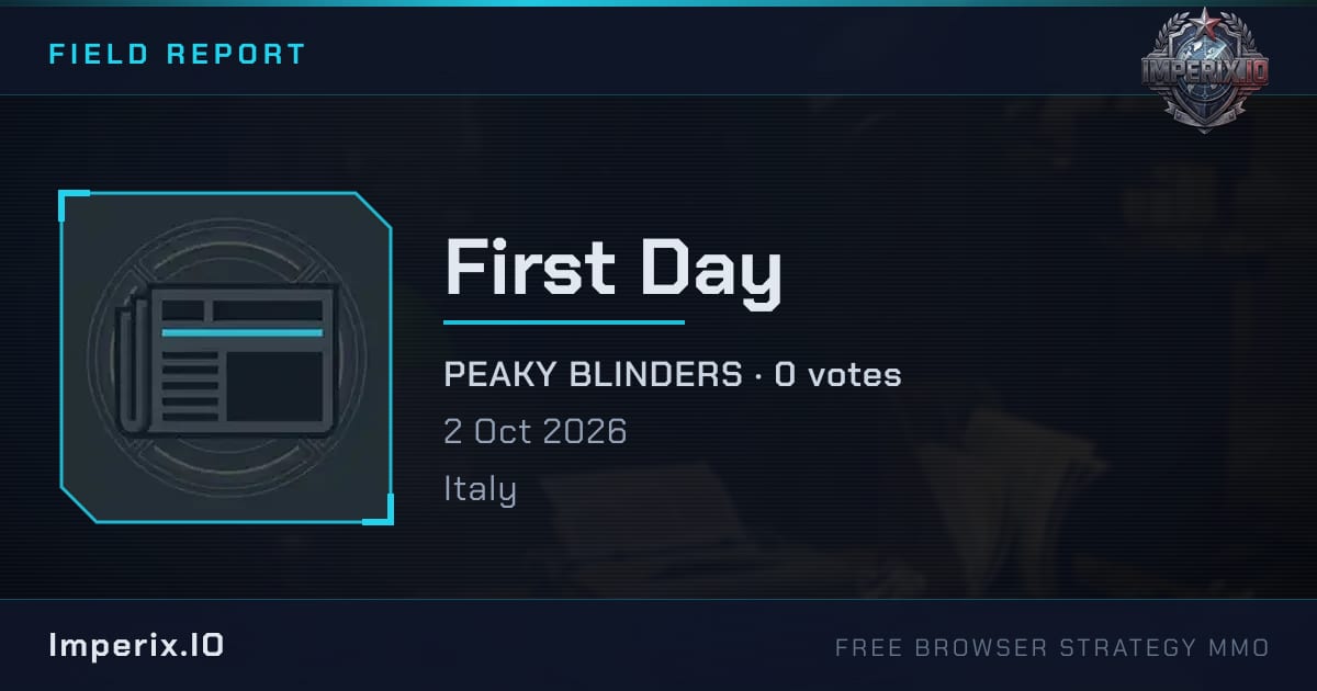 First Day - Imperix