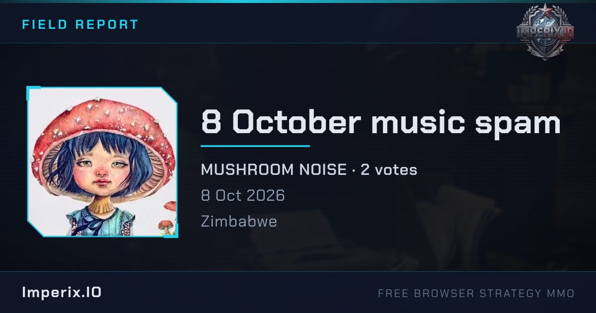 8 October music spam - Imperix