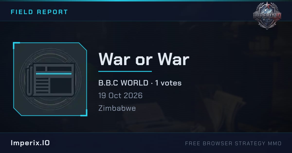 War or War - Imperix