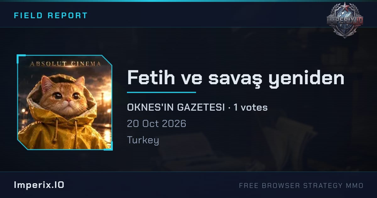 Fetih ve savaş yeniden - Imperix