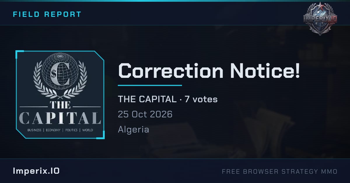 Correction Notice! - Imperix
