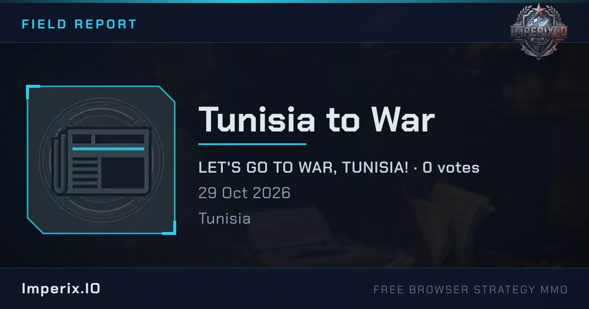 Tunisia to War - Imperix