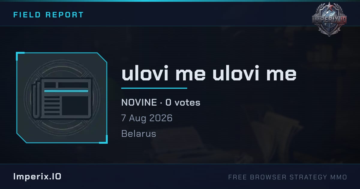 ulovi me ulovi me - Imperix