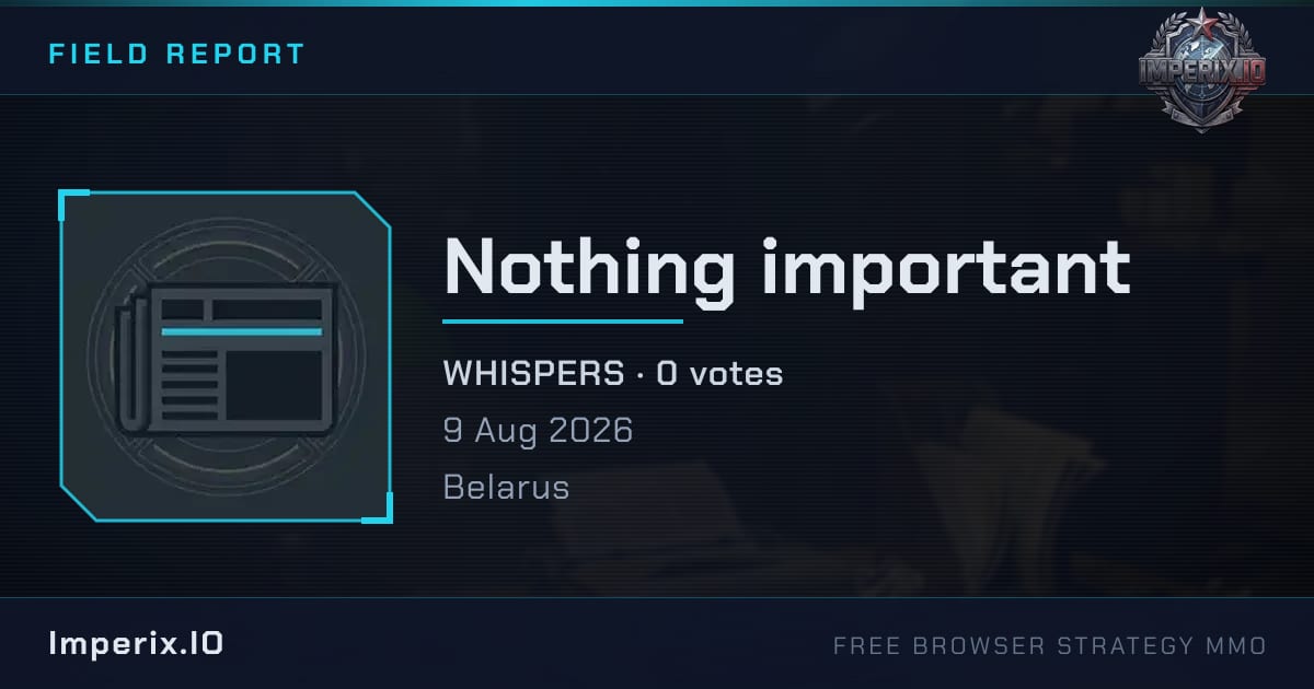 Nothing important - Imperix