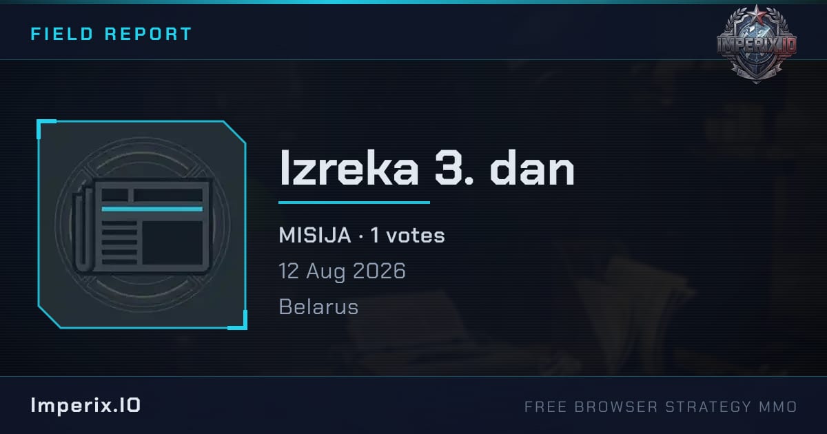 Izreka 3. dan - Imperix