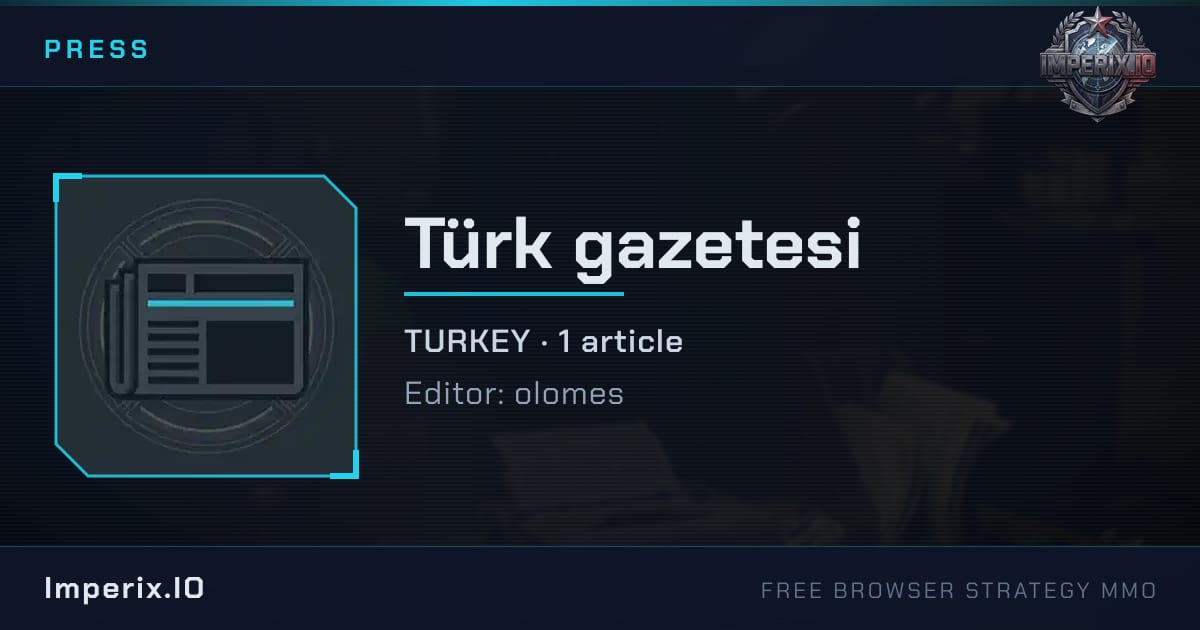 Türk gazetesi - Imperix