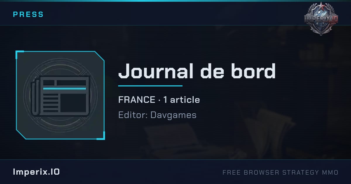 Journal de bord - Imperix