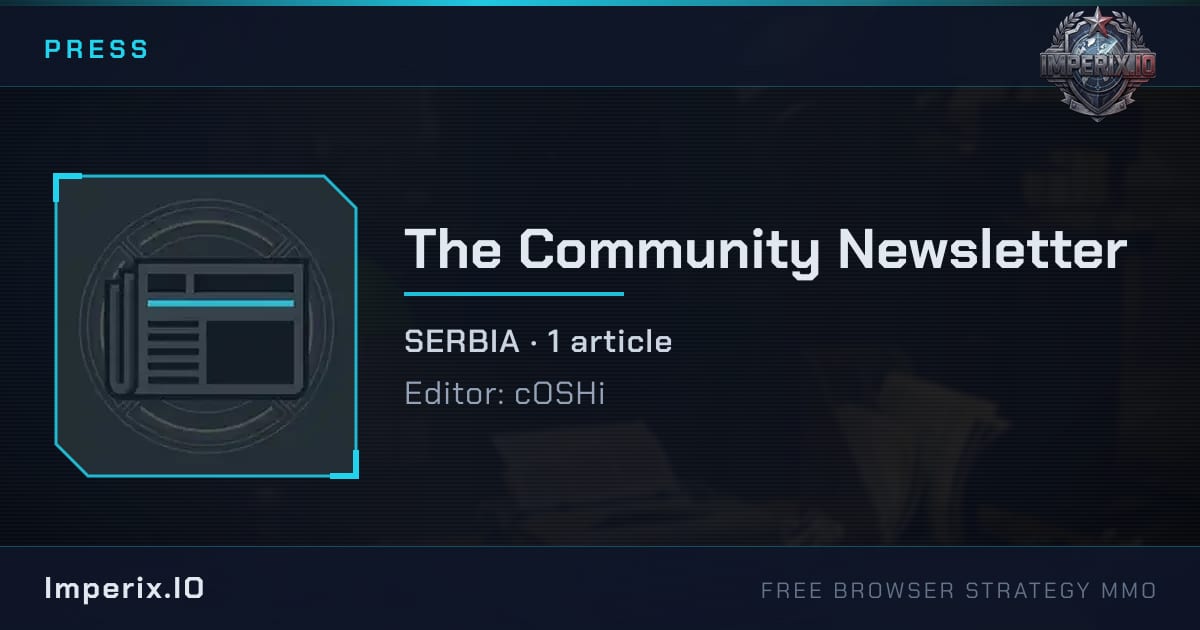 The Community Newsletter - Imperix