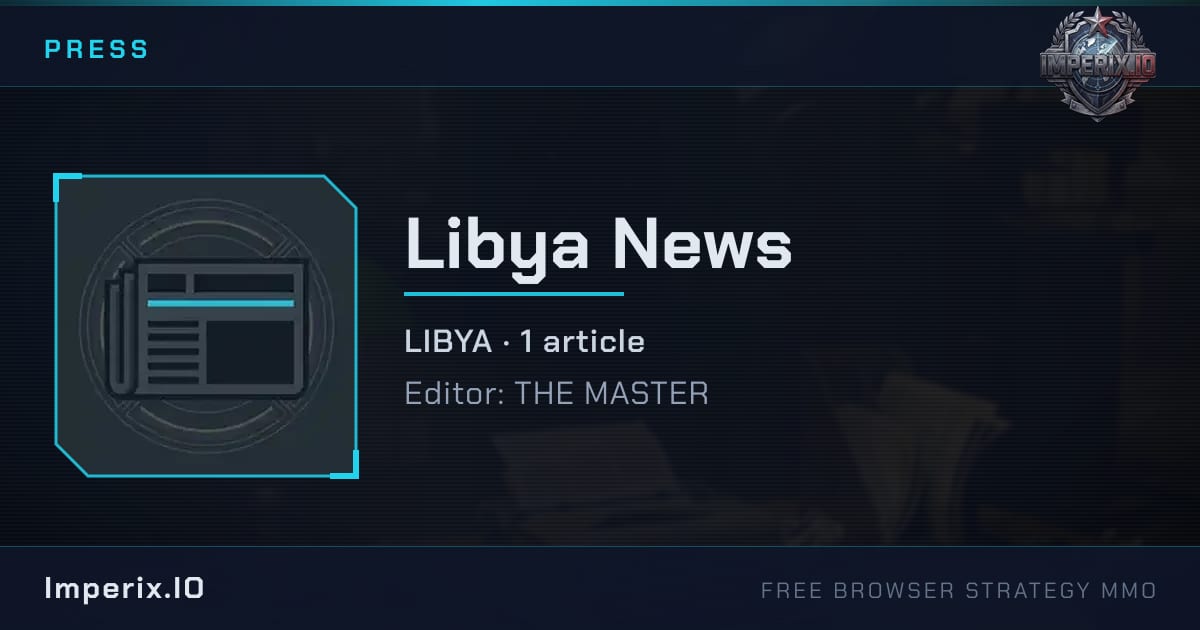 Libya News - Imperix