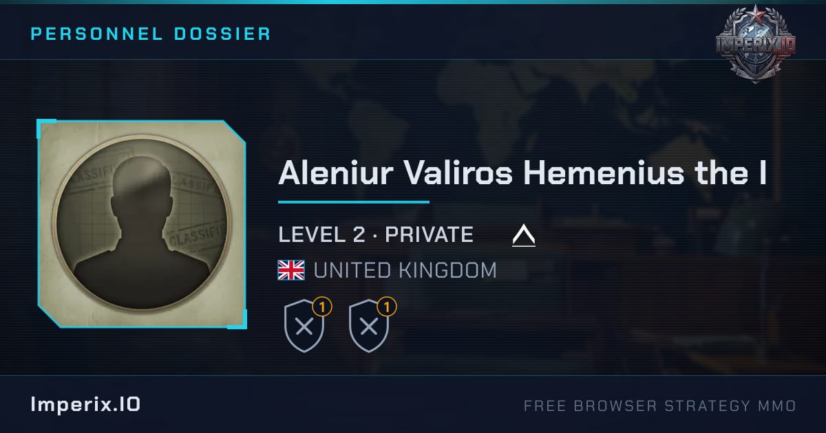 Aleniur Valiros Hemenius the I - Imperix