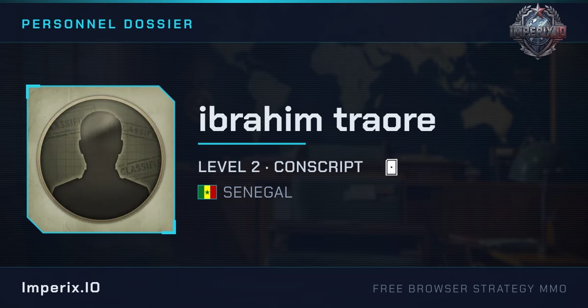 ibrahim traore - Imperix