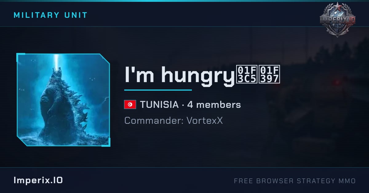 I'm hungry🏅🎗 - Imperix
